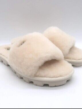 UGG Cozette Slippers natural cream size 7